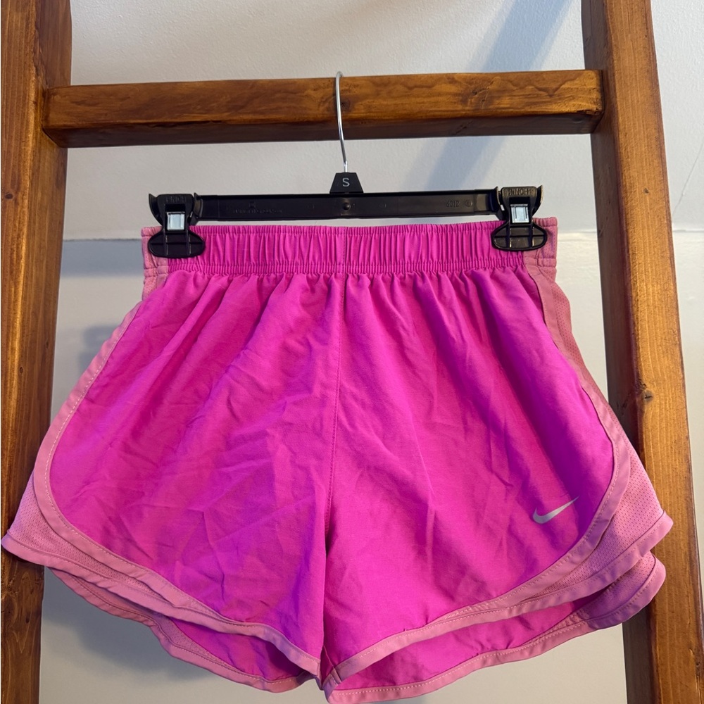 Nike Women's Vibrant Pink Athletic Shorts